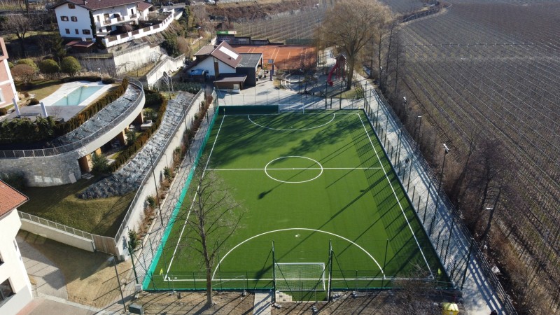 Football pitch 