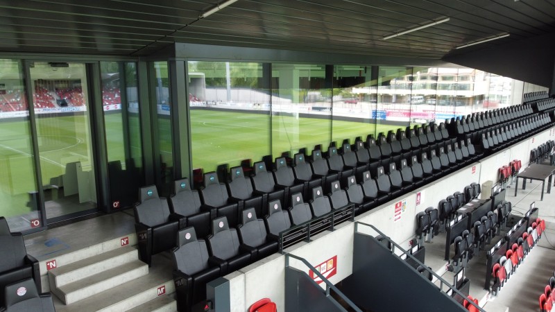 Poltrona VIP al Stadio Druso del FCS a Bolzano 