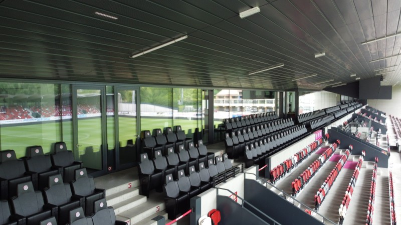 Poltrona VIP al Stadio Druso del FCS a Bolzano 