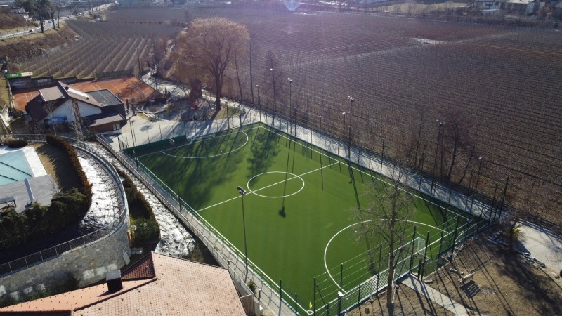 Football pitch 
