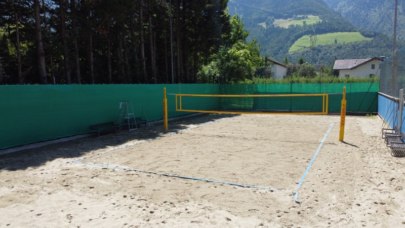 Campo di beach volley a Naturno