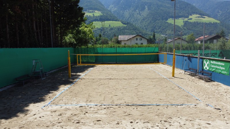 Beachvolleyball Feld Naturns