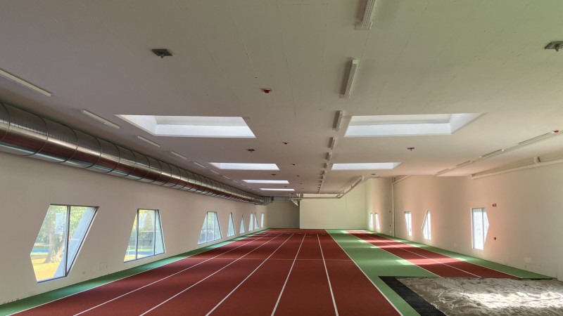 Running track indoor Trento