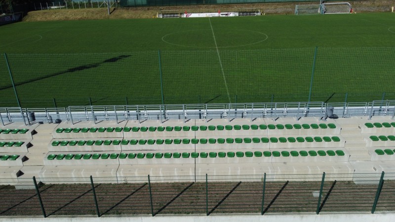 Stadium seats (Sports area Maso Ronco)