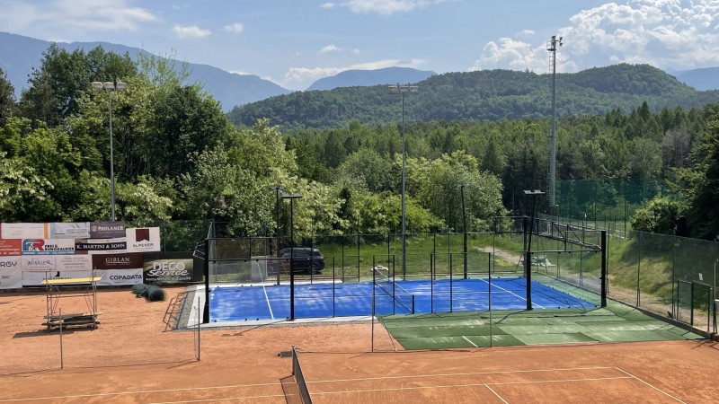 Fornitura campo padel al TC Rungg (BZ)