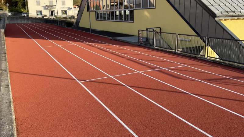 Running track Strigno