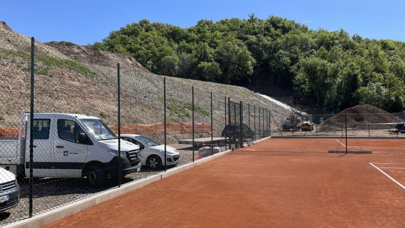 Campi da tennis + recinzione a Firmiano
