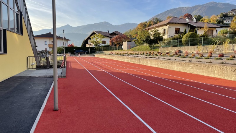 Running track Strigno