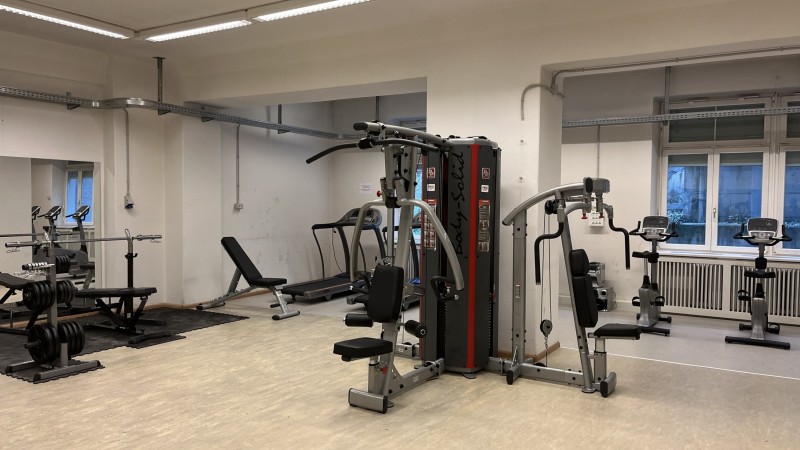 Gym at the business school Franz Kafka Merano