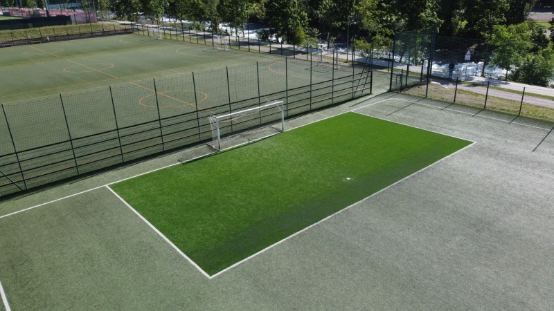 Renovation of the penalty area + maintenance of the football pitch Bolzano