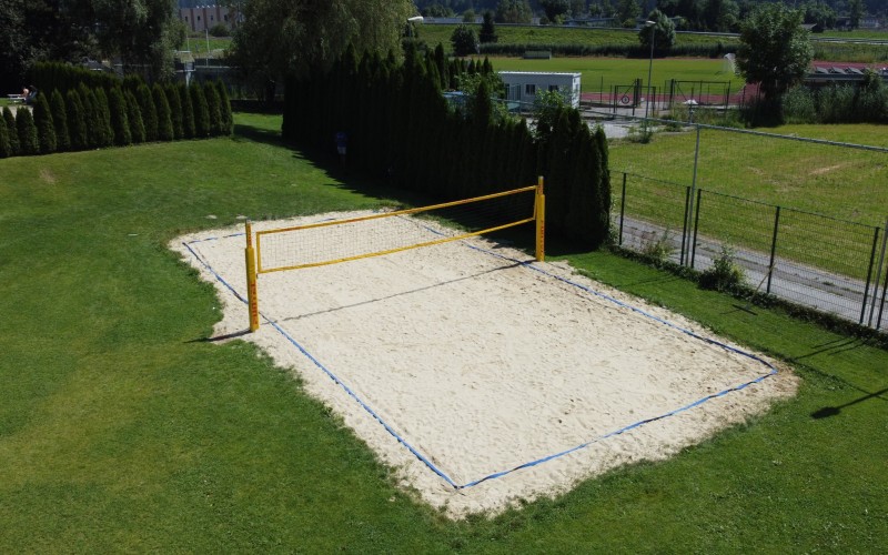 Beachvolleyball Feld Freibad Balneum Sterzing