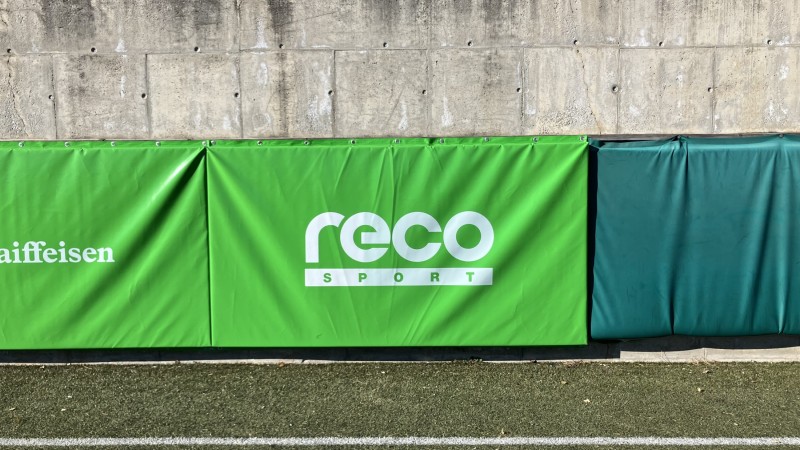 Impact protection with print in the sports area of ​​Barbiano