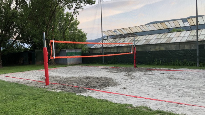 Campo da beach volley a San Giacomo (BZ)