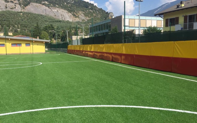 Campo da calcio + calcetto + protezione + recinzione Arco (TN)