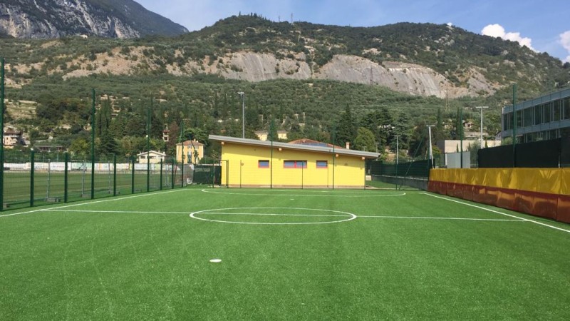 Campo da calcio + calcetto + protezione + recinzione Arco (TN)