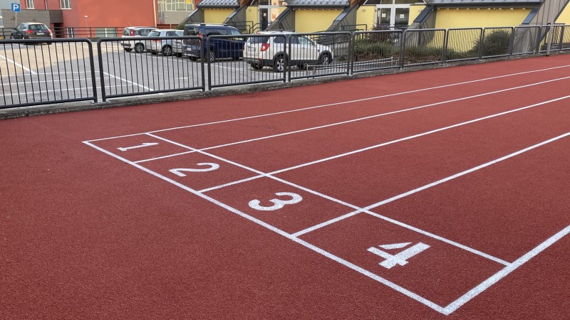 Running track Strigno