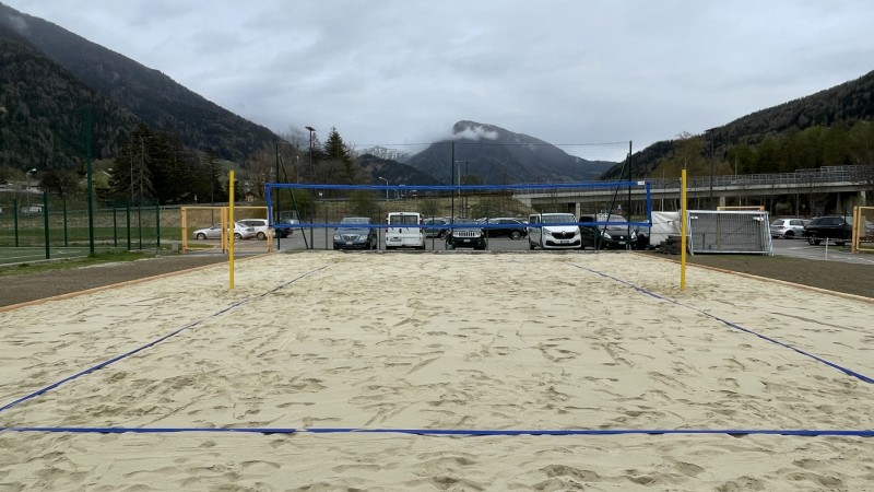 Campo di beach volley a Campo di Trens