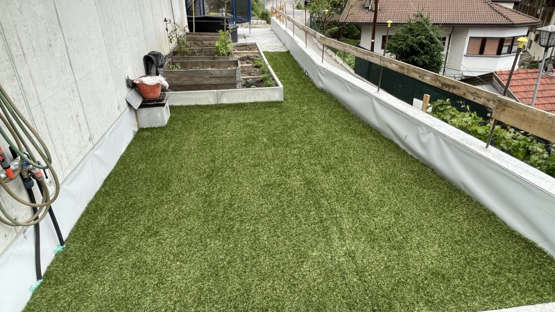 Erba decorativa per terrazza a Chiusa