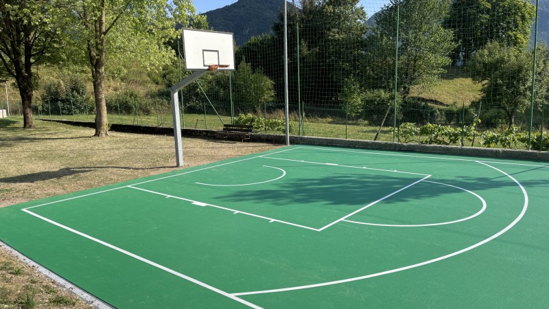 Basketballfeld Mezzolago (Ledro)