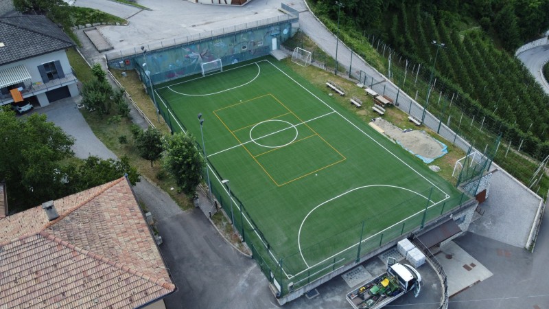 Fußballplatz Cis (Trentino)