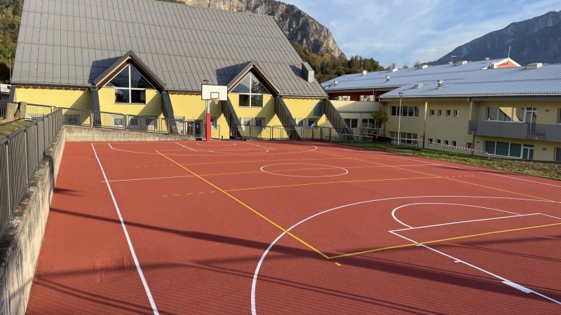 Basketballfeld Strigno 