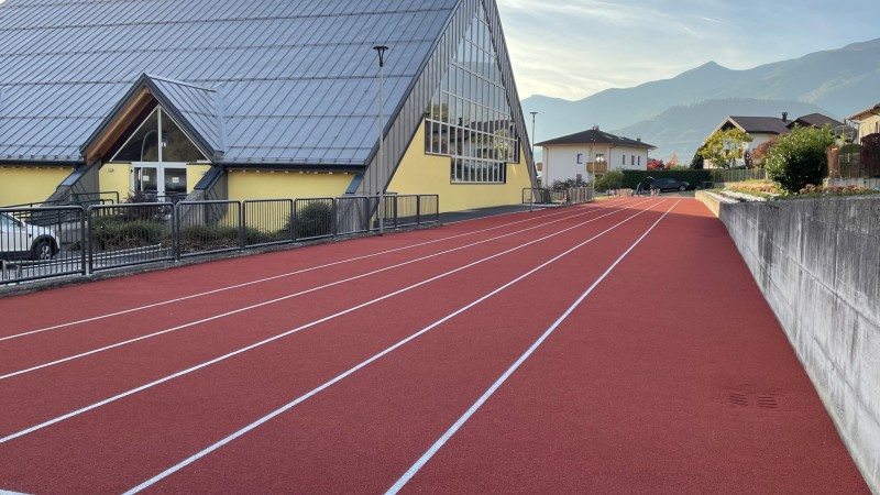 Running track Strigno