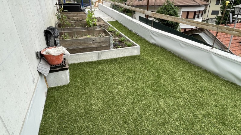 Erba decorativa per terrazza a Chiusa