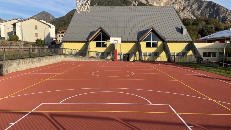 Basketballfeld Strigno 