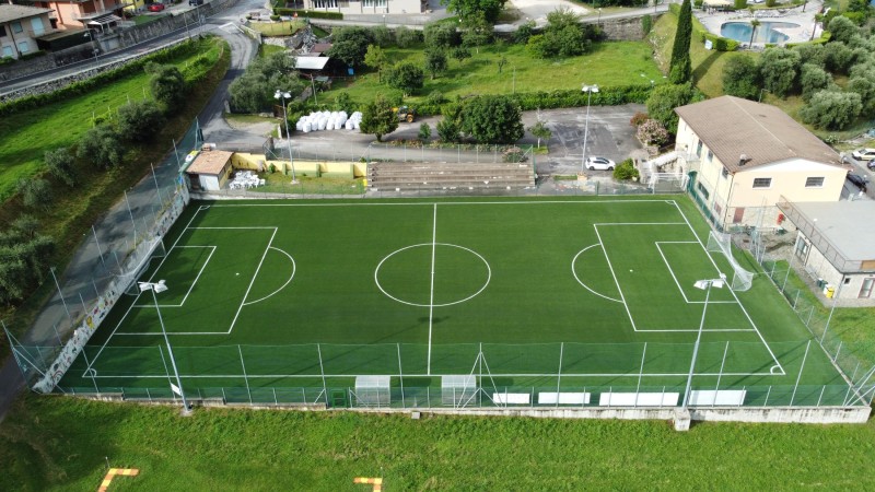 Fußballplatz Tremosine am Gardasee