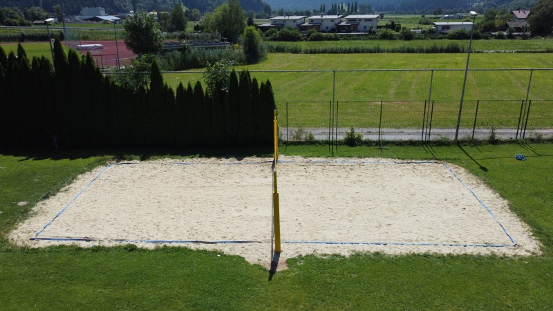 Beach volleyball court Balneum Vipiteno
