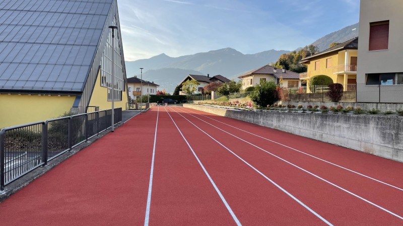 Running track Strigno