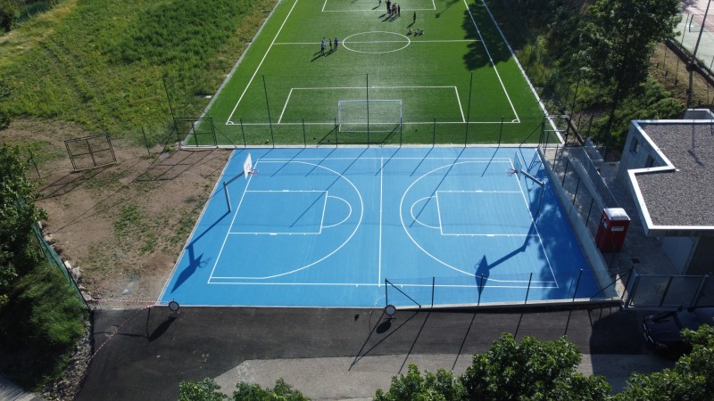 Basketballfeld Castello di Fiemme