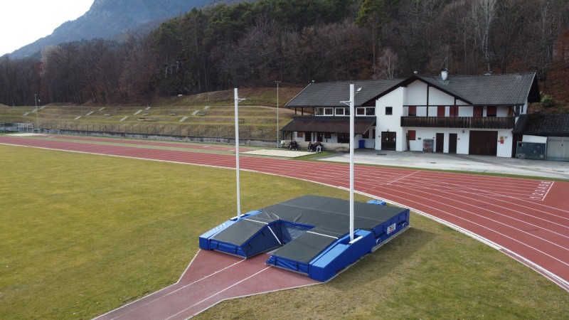 Stabhochsprungkissen Sportzone Kaltern