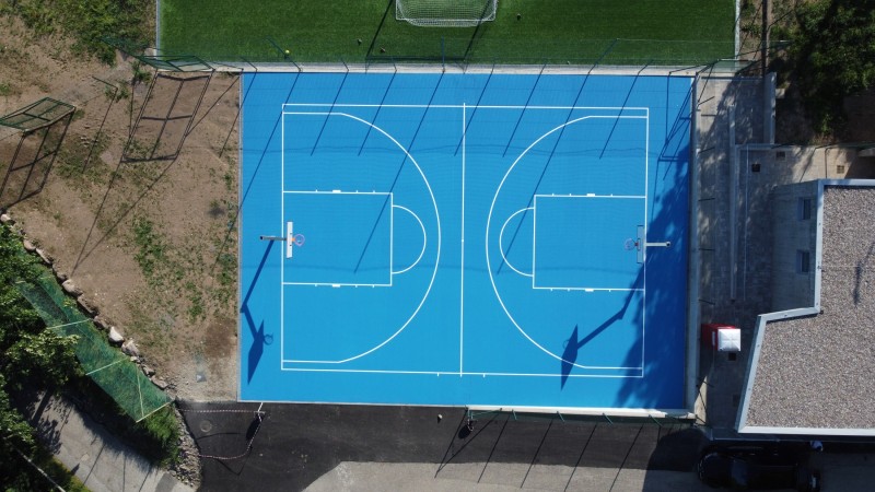 Basketball court Castello di Fiemme