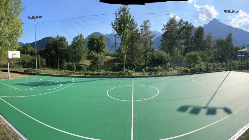 Basketball court Mezzolago (Ledro)