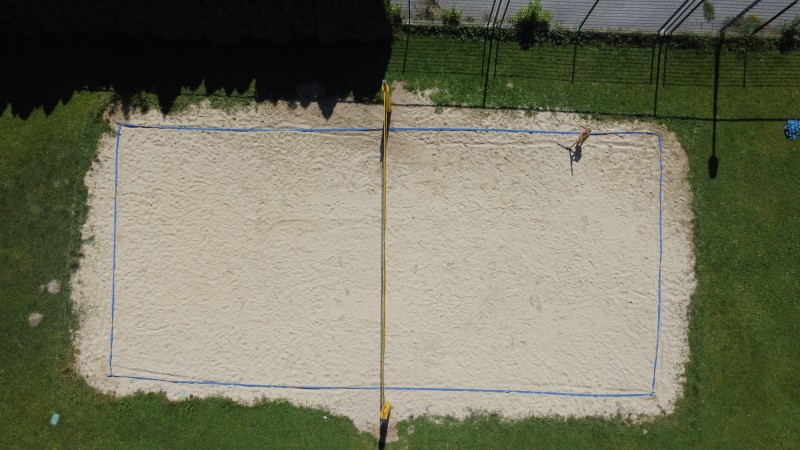 Beachvolleyball Feld Freibad Balneum Sterzing
