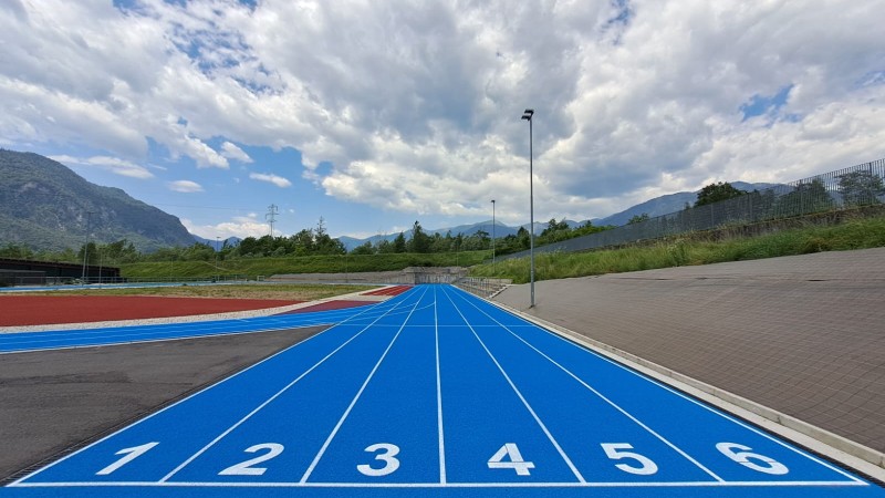 Running track Villa Agnedo