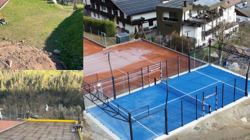 Fornitura campo padel al Albergo Sonnenalm**** (Andreus Resorts)