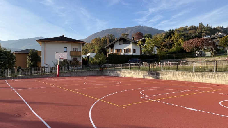 Basketballfeld Strigno 