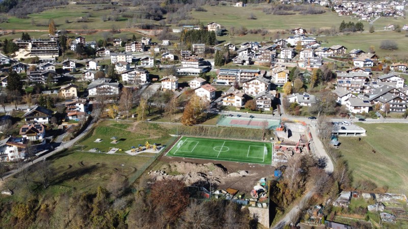 Football pitch Castello Molina di Fiemme