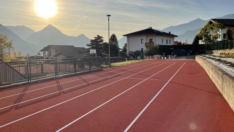 Running track Strigno