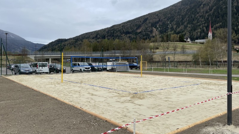 Beachvolleyball Feld Gemeinde Freienfeld