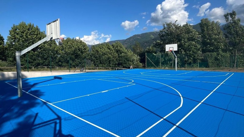 Campo da basket Castello di Fiemme