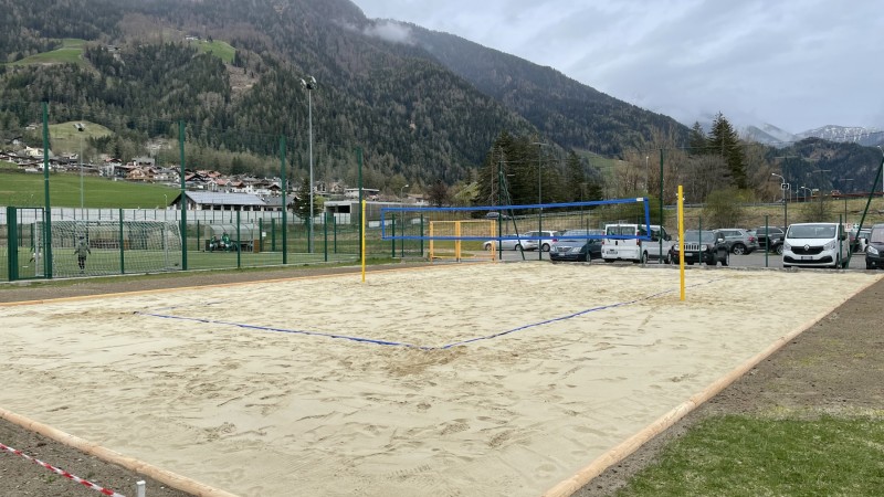 Beachvolleyball Feld Gemeinde Freienfeld