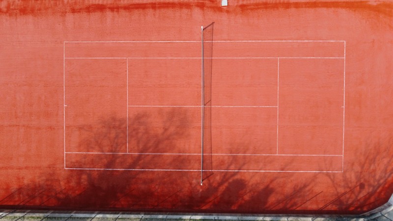 RedCourt Tennis courts at the Hotel Stroblhof****