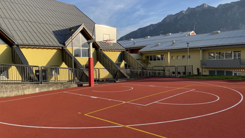 Basketball court Strigno