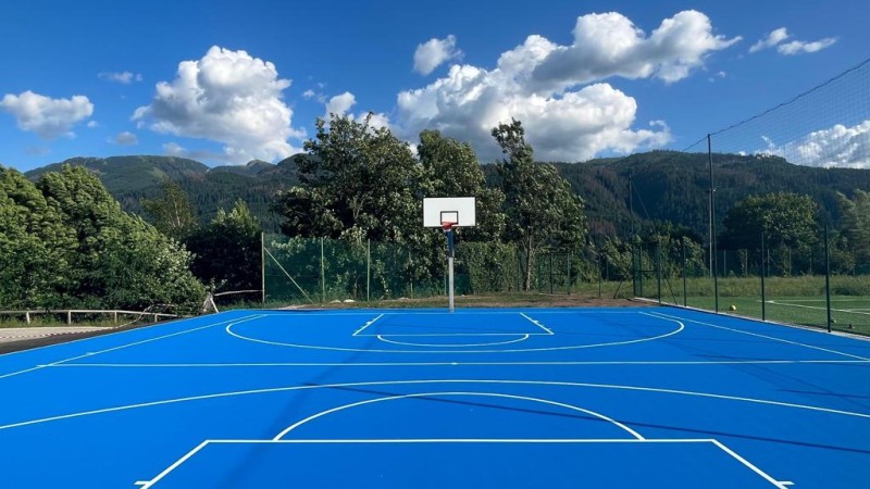 Basketballfeld Castello di Fiemme