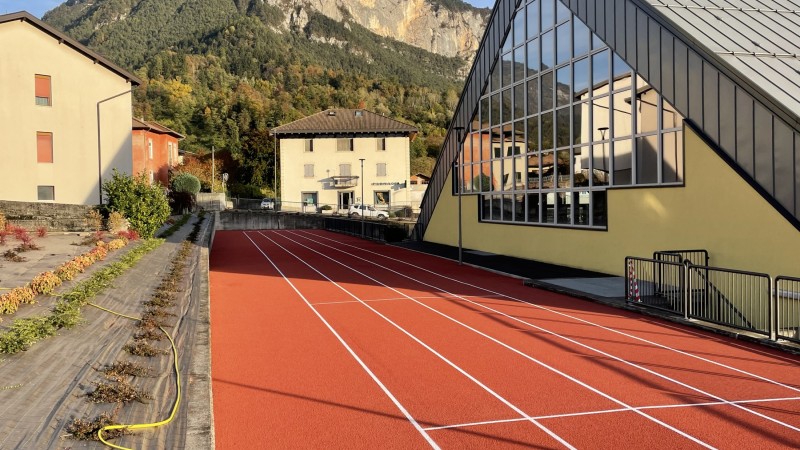 Running track Strigno
