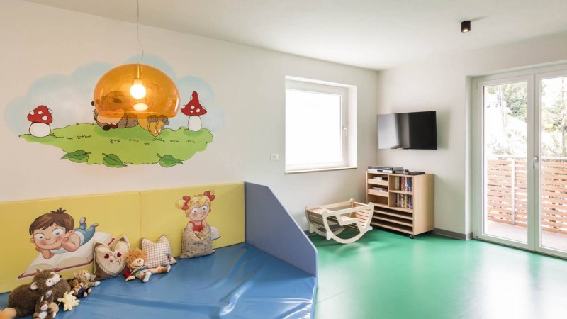 Pavimento in gomma Gerflor al Hotel Stroblhof**** a San Leonardi di Passiria