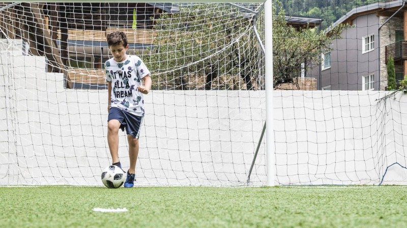 Fornitura e posa erba decorativa al Hotel Stroblhof a San Leonardi di Passiria